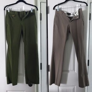 Sz.0 Banana Republic Khaki Pants Bundle!